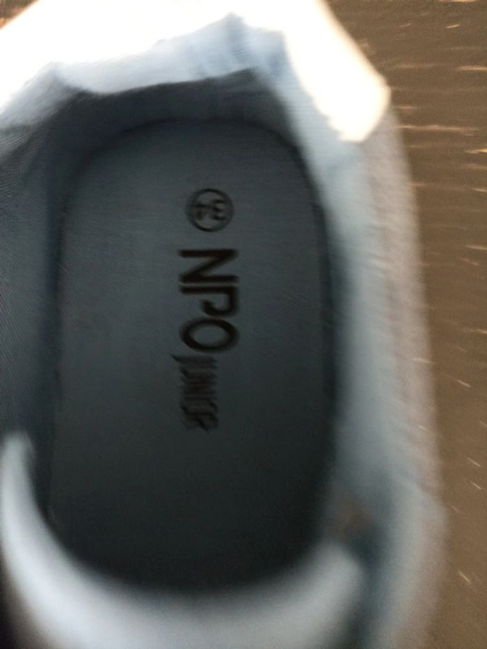 Basket toile à scratch taille 34 - photo numéro 4