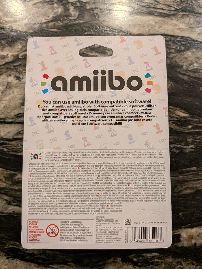 Amiibo Sephiroth n°90 neuf scellé - photo numéro 3