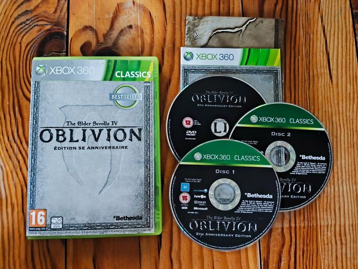 The elder scrolls Oblivion 5eme anniversaire xbox 360
