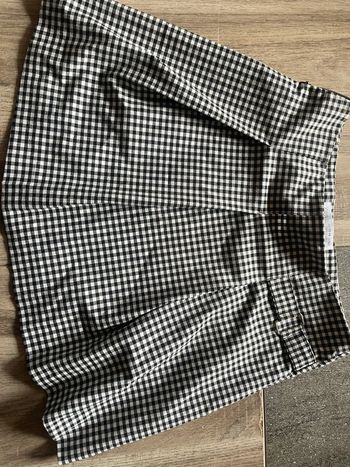 Jupe short vichy Zara taille 13/14 ans