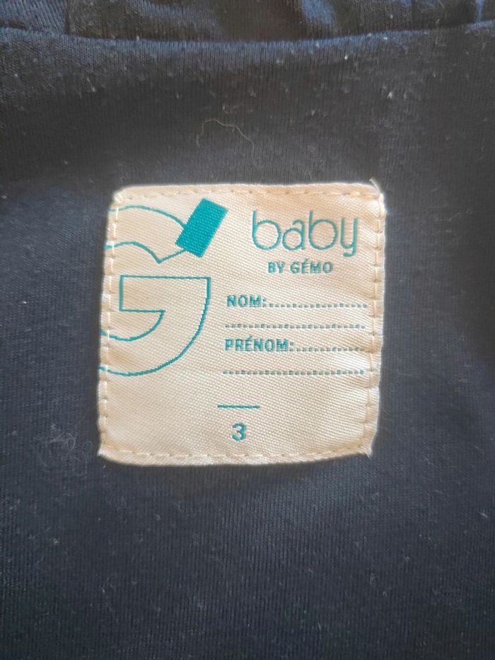 Veste imperméable marinière 3 ans - photo numéro 5