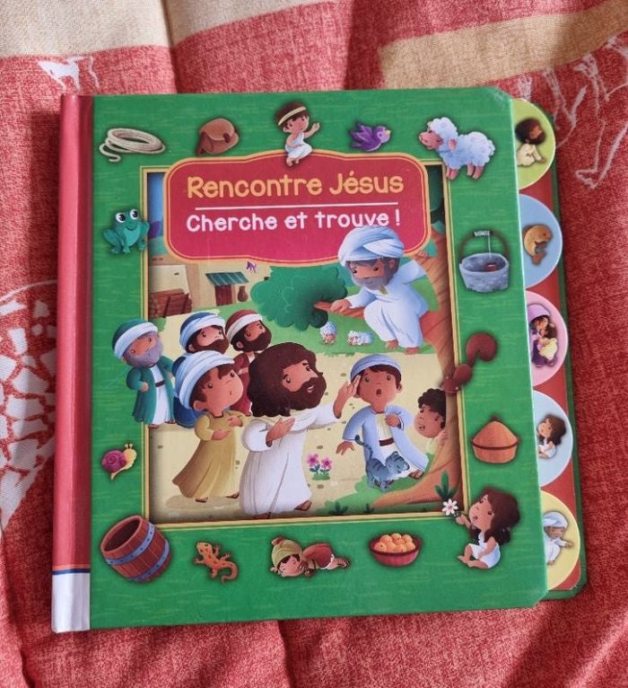 Livre rencontre Jésus cherche et trouve