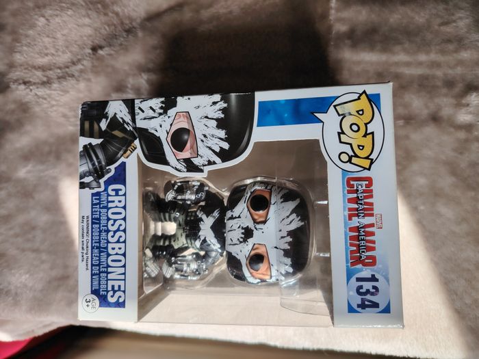 Figurine Funko Pop Marvel - Crossbones #134 - Civil War - photo numéro 1