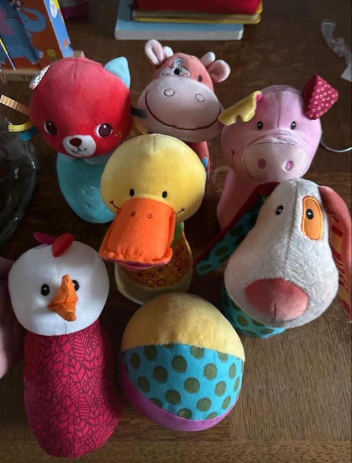 Quilles animaux La ferme Liliputiens À partir 18 mois