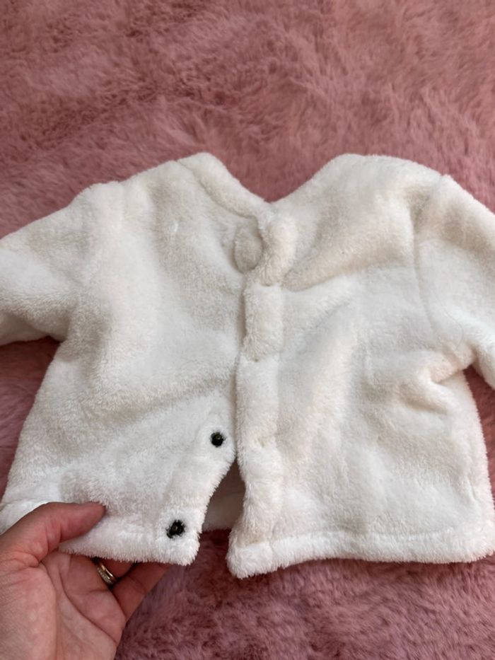 Petit pull IKKS tout doux bebe 6 mois - photo numéro 4