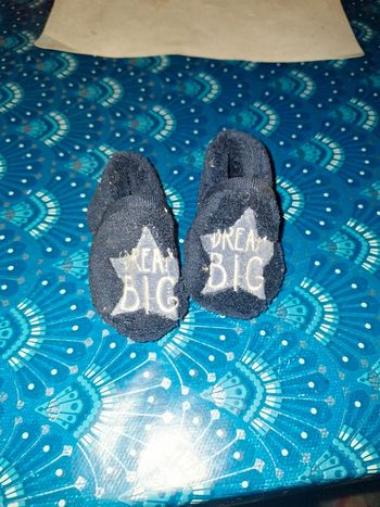 Chausson naissance garçon