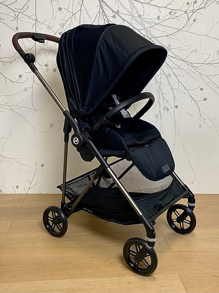 Poussette duo Melio , Cybex, reconditionnée – Garantie 3 mois - photo numéro 3