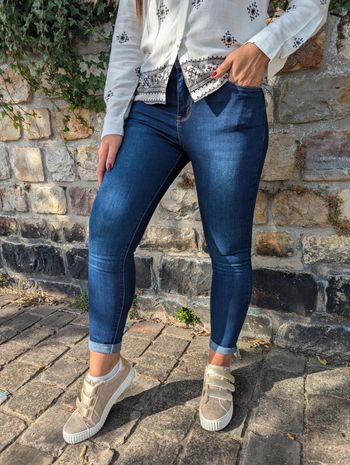 Jean slim stretch Monaco bleu foncé
Taille 38