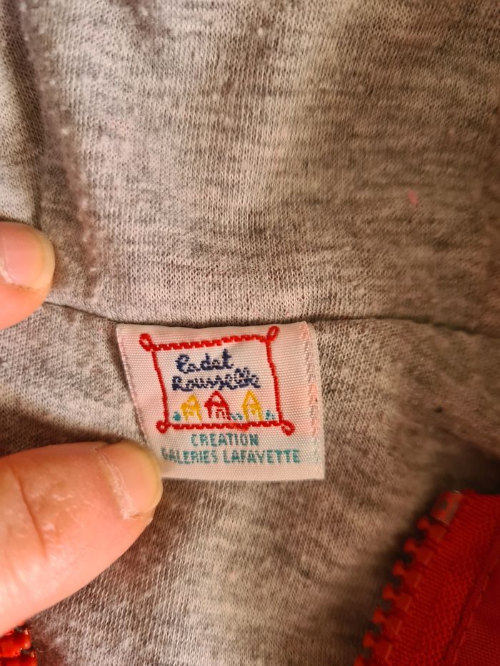 Blouson coupe vent rouge / Taille 12 mois - photo numéro 3