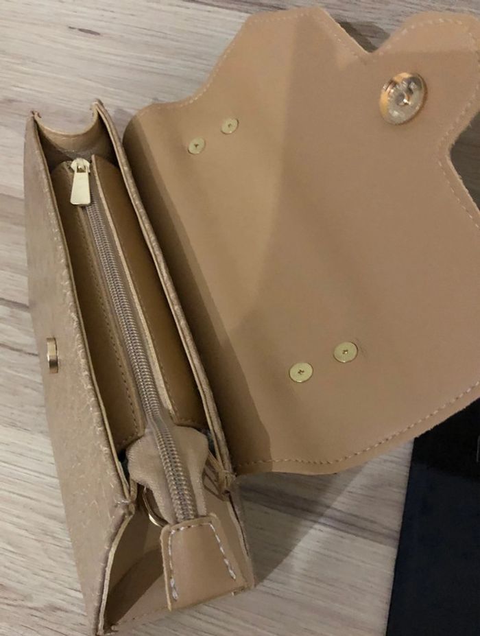 Sac cartable camel V - photo numéro 6