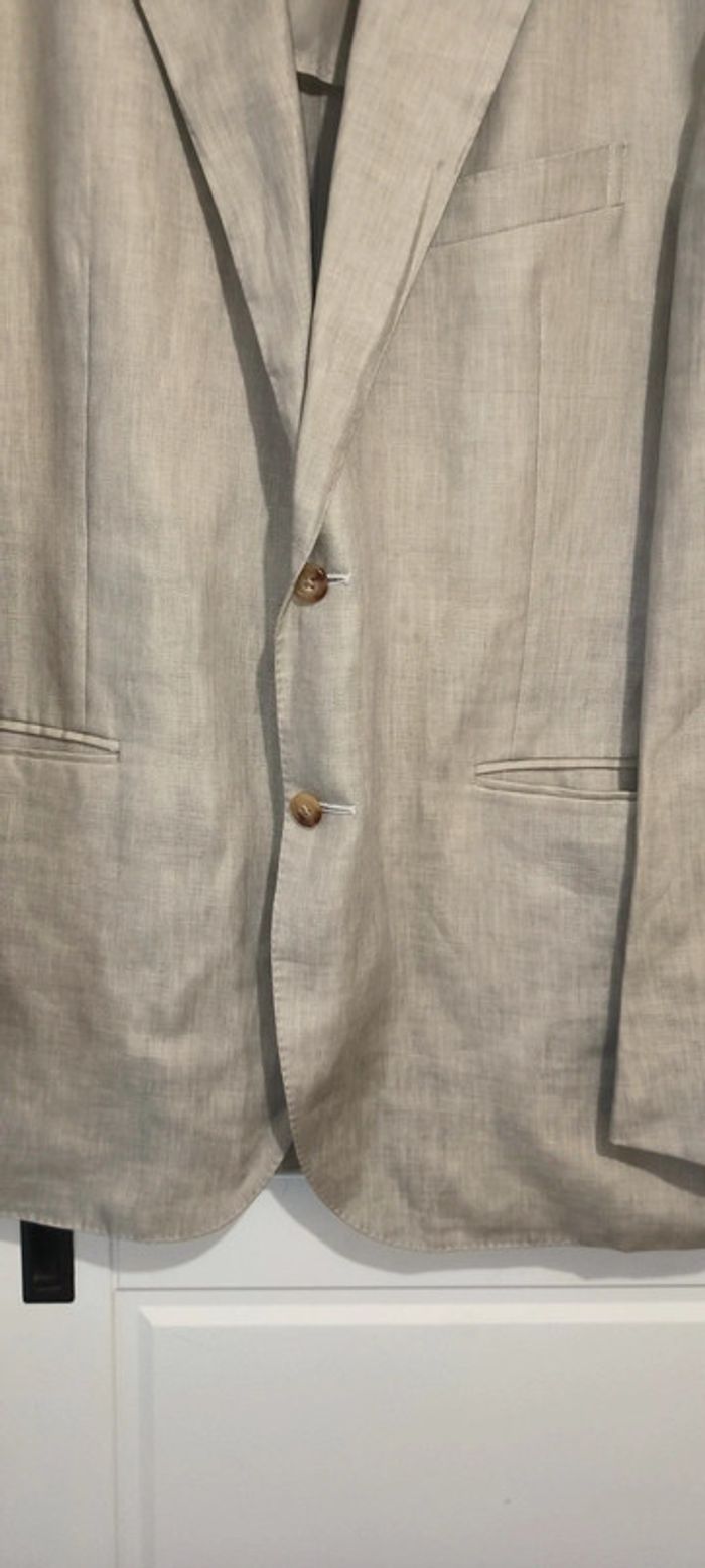 Blazer homme 100% lin polo Ralph Lauren  beige /sable - photo numéro 12