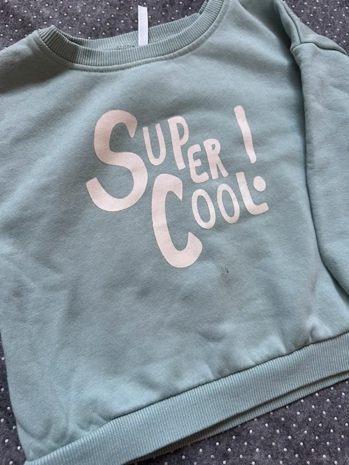 Sweat super cool 2 ans 86 cm - photo numéro 3