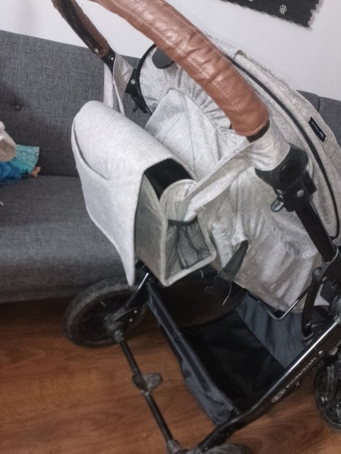 Poussette 2en1 kinderkraft avec tous les accessoires - photo numéro 10