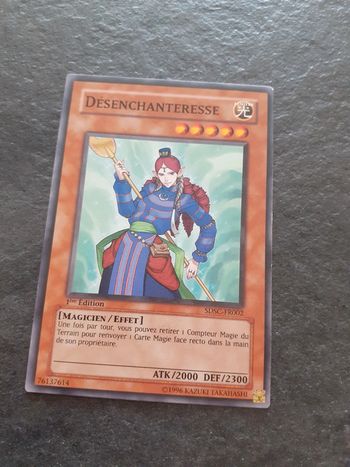 Carte Yu-Gi-Oh ! Désenchanteresse SDSC-FR002