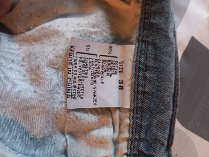 Pantacourt en jeans T38 X max - photo numéro 8