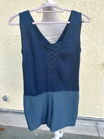 Combishort NAF NAF bleu nuit - Taille M 💙
