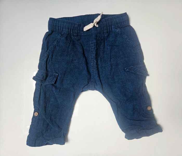 Lot de 2 pantalons taille 6 mois - photo numéro 2
