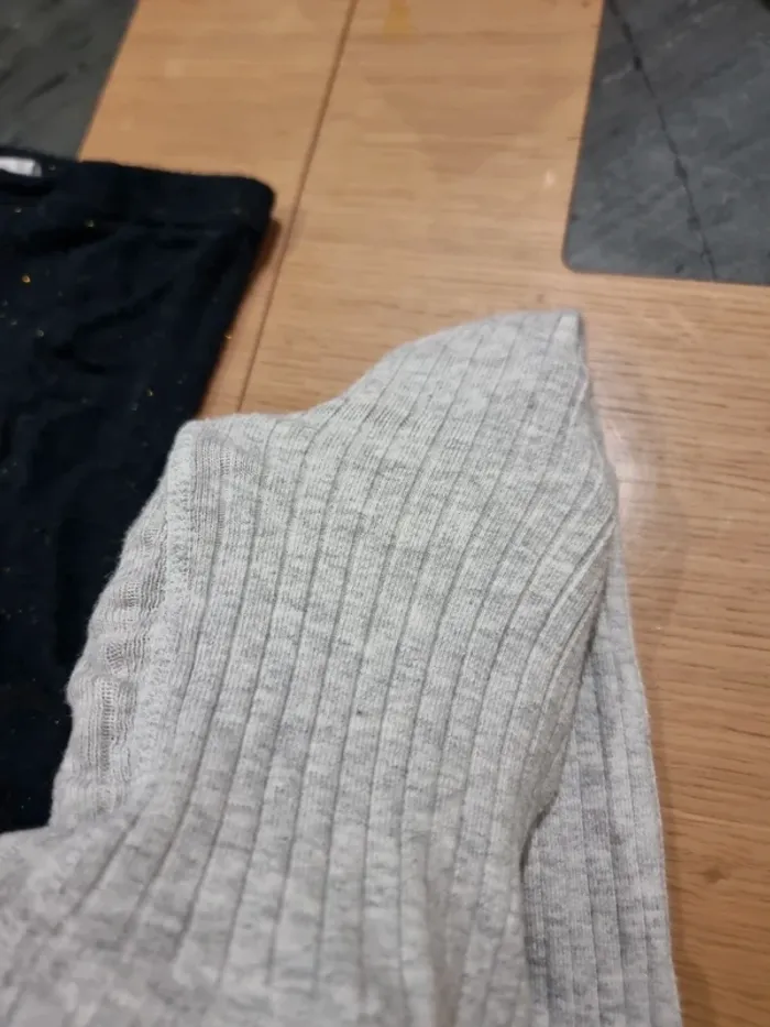 2 paires de collants 2/3 ans 23/26 - photo numéro 2