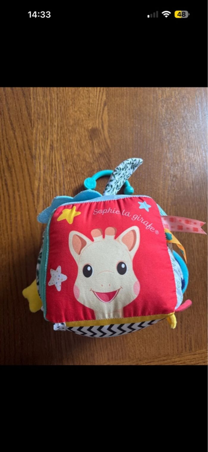 Cube d’activité Sophie la girafe - photo numéro 2