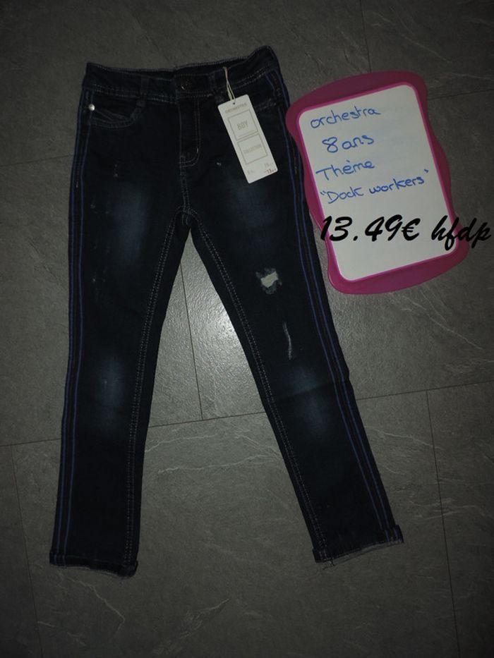 jeans orchestra taille 8 ans