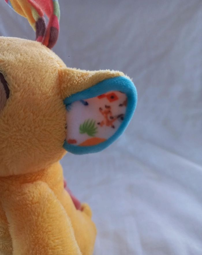 Peluche hochet Simba Le Roi Lion Disney - photo numéro 9