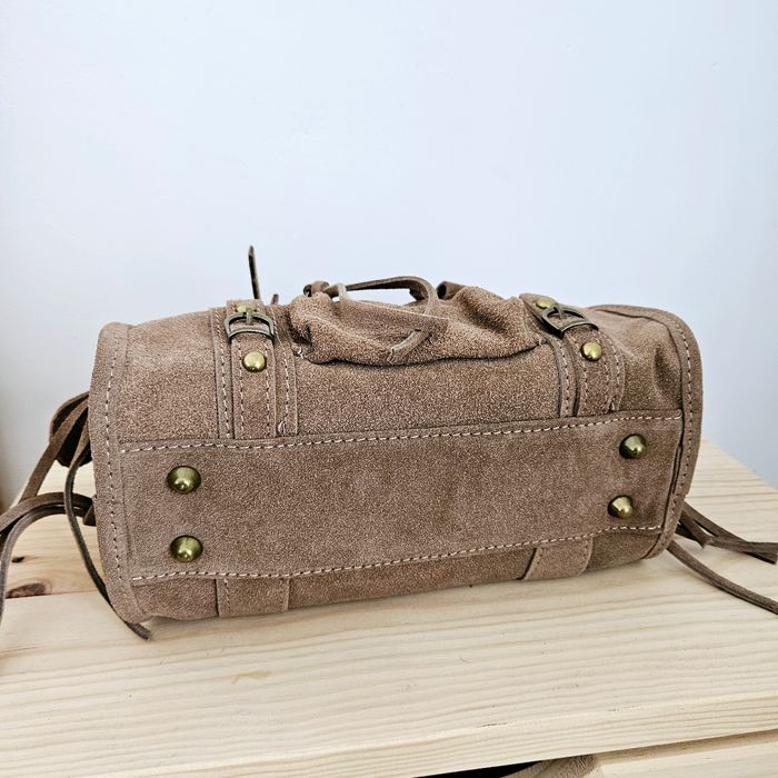 🇮🇹Sac a main 100% Cuir  Daim Tope verapelle🇮🇹 The genuine leather neuf avec Bandoulière - photo numéro 5