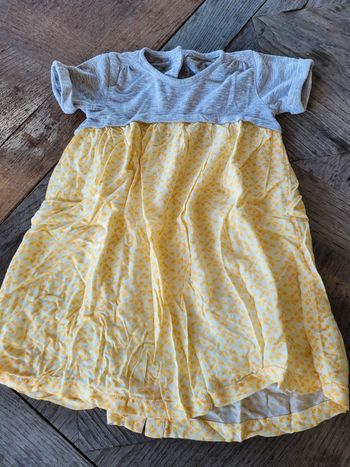 Robe bi matière 3 ans