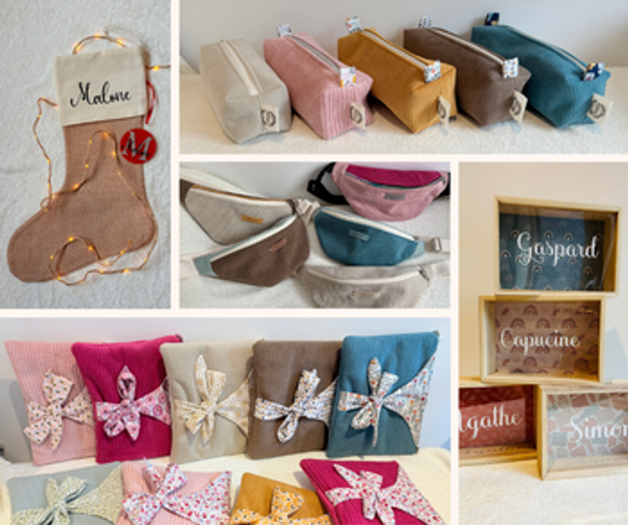 Botte de Noël personnalisée avec prénom - photo numéro 2