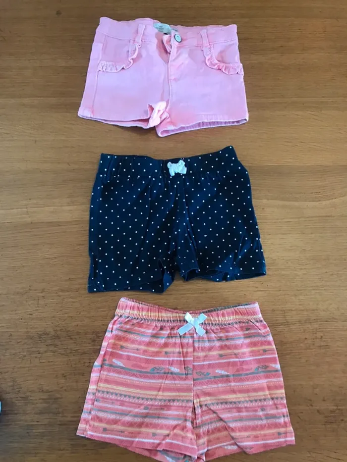 Lot 3 short 2 ans