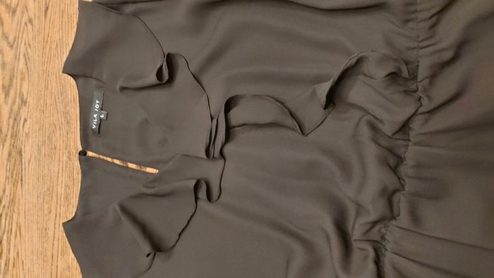 Robe noire Vila Joy t L - photo numéro 12