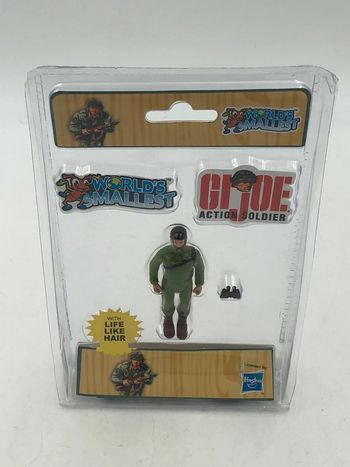 World’s Smallest Gi Joe Action Soldier Hasbro neuf