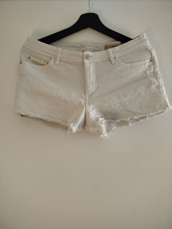Short en jeans