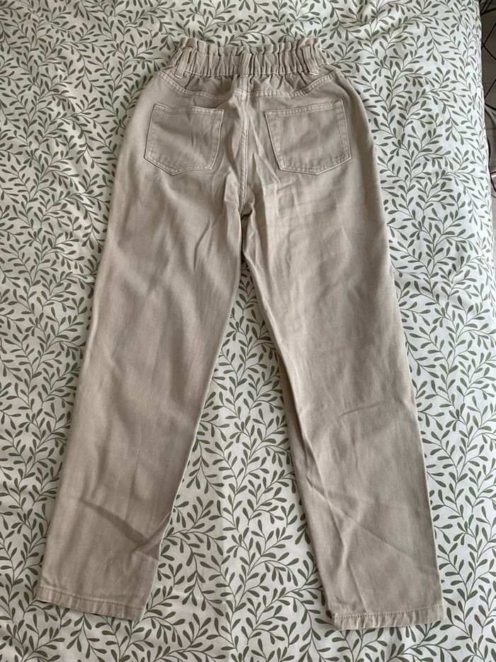 Jeans beige taille 32 Kiabi - photo numéro 4