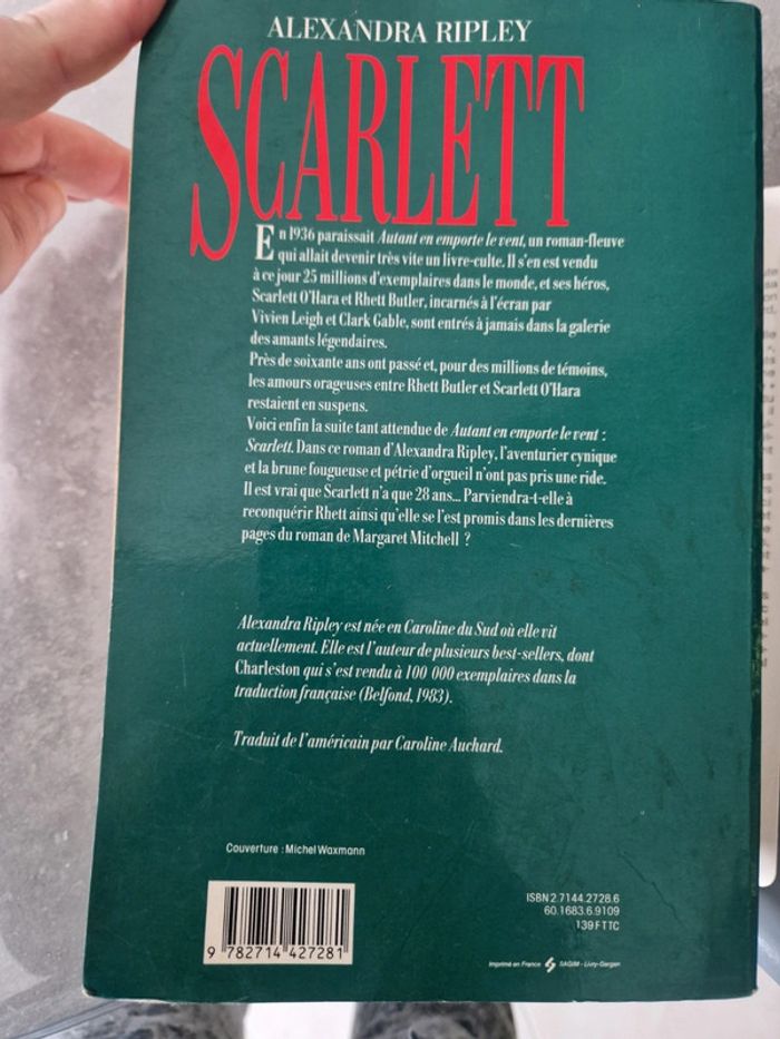 Livre scarlett - photo numéro 2