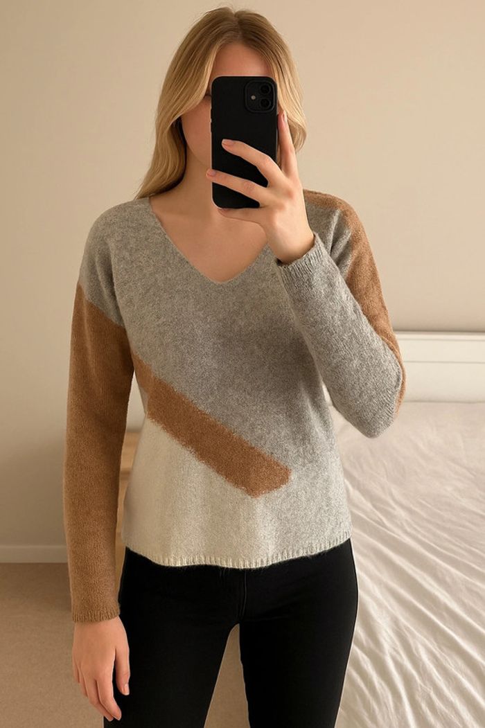 Pull doux en mohair - Taille 38 - Promod