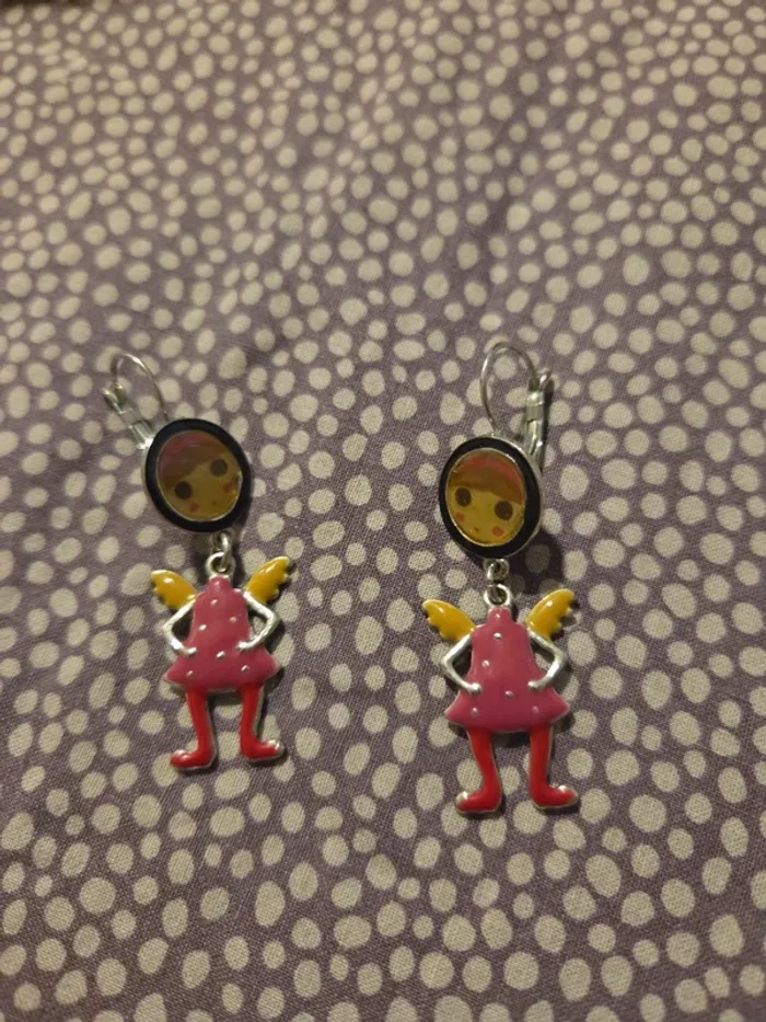 Boucles d'oreille fantaisie