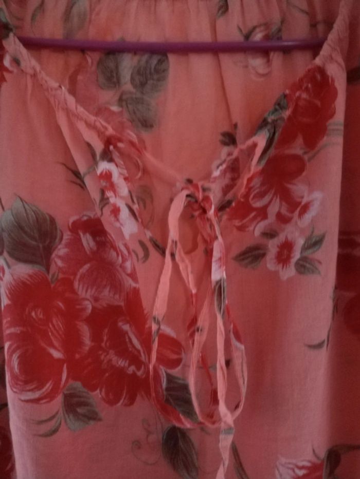 Blouse corail portée une fois - photo numéro 2