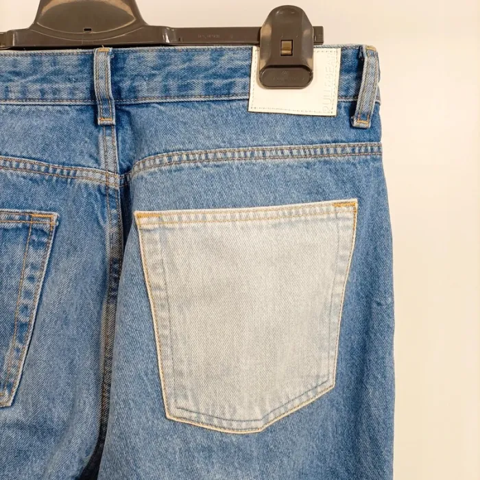 Jean patchwork boyfriend Pull&Bear Jean droit Femme Taille 40 - A395 - photo numéro 11