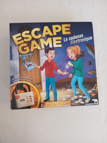 Jeu Escape Game