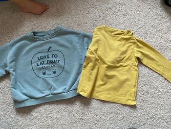 TEE shirt manches longues et sweat