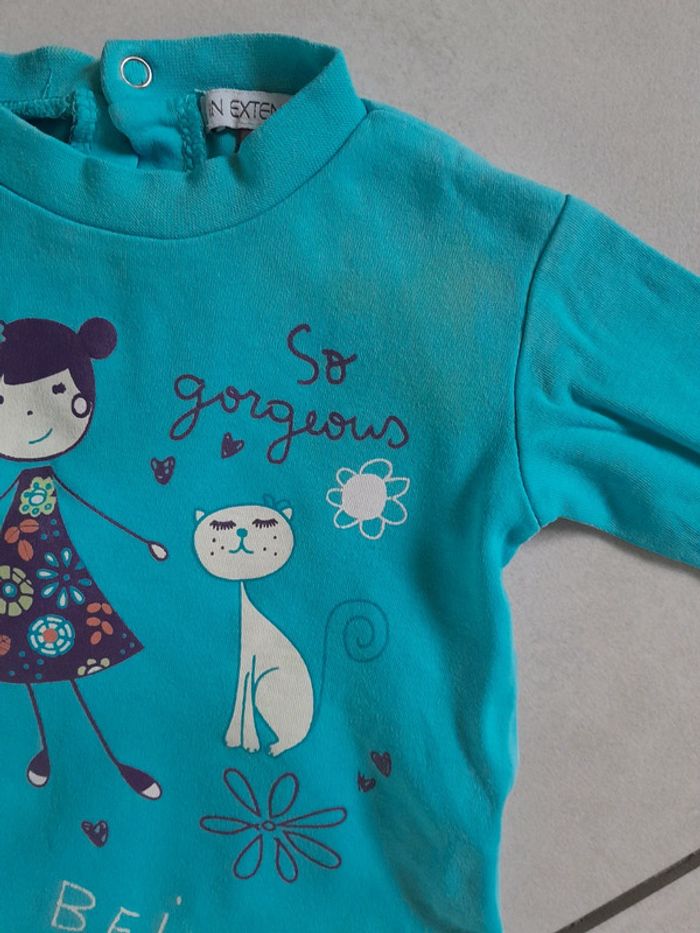 Lot pyjamas coton filles 3 mois - photo numéro 4