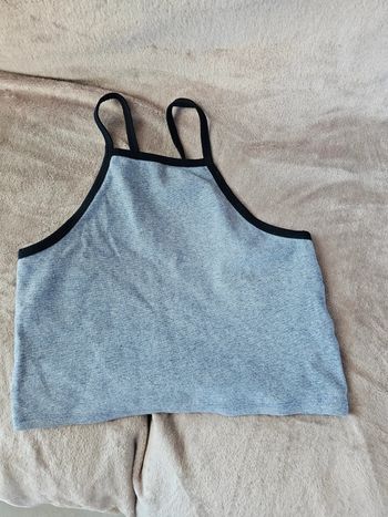 Top Zara bleu taille 36