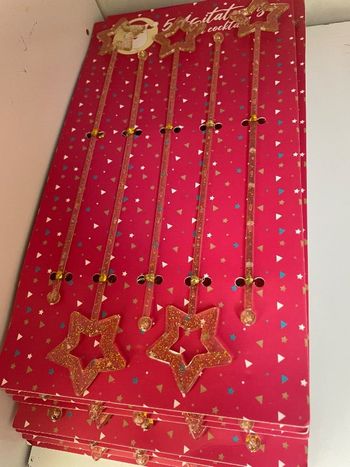 Bâtonnets pour verres