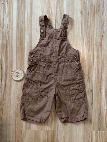 Salopette short 3 ans
