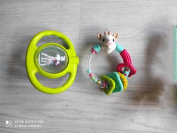Lot jeux bébé Sophie la girafe