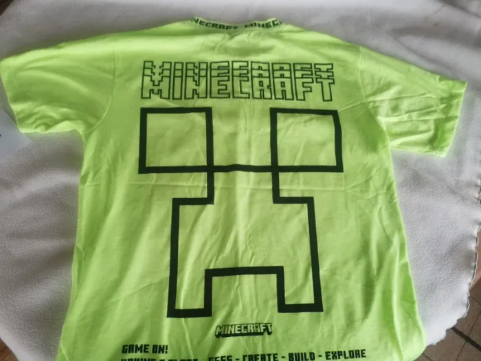 T shirt minecraft 13-14ans - photo numéro 2