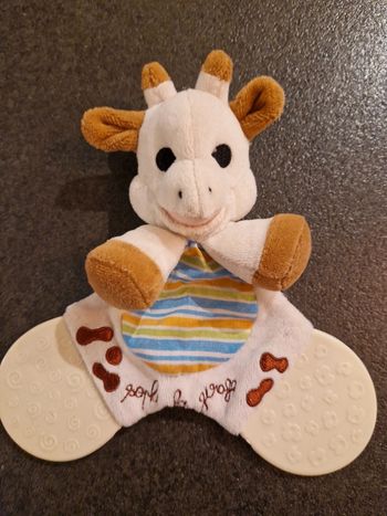 Peluche / hochet anneau de dentition Sophie la Girafe