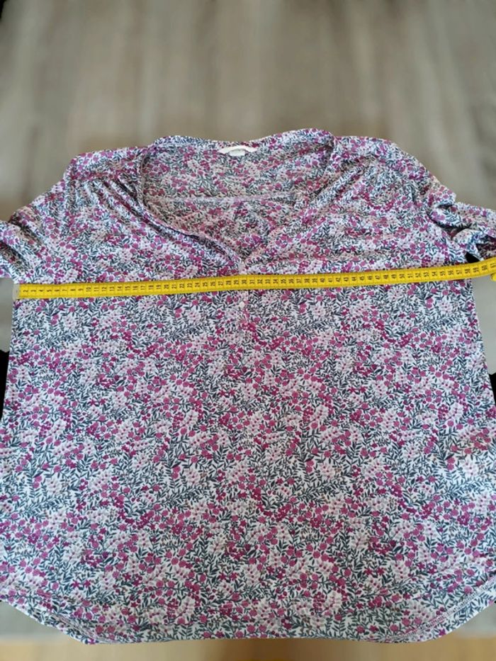 Blouse femme T 44(voir mensurations car plus étiquette de taille 😊) H&M - photo numéro 5