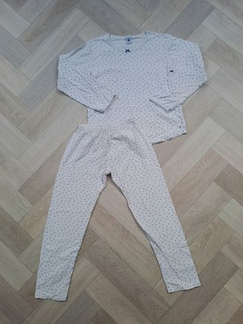 Pyjama Petit Bateau imprimé cœurs taille 10 ans