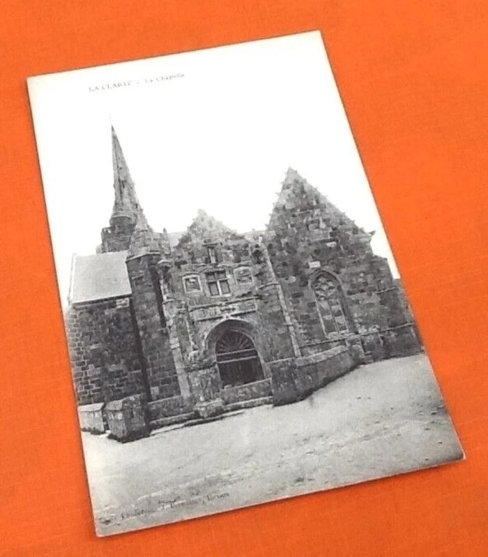 Carte postale ancienne Perros-Guirec (Côtes d' Armor) La Clarté La Chapelle - photo numéro 4